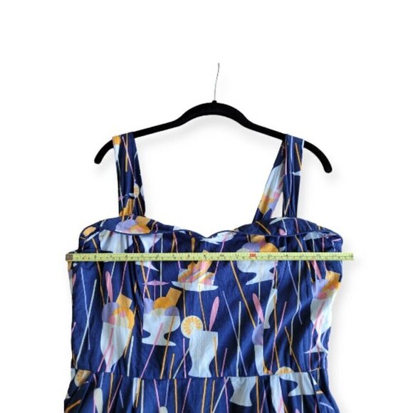 Whimsical Ice Cream Print Cotton Dress, Emily & Fin - Picture 7 of 12